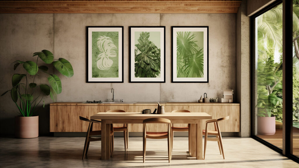 modern oak frame design