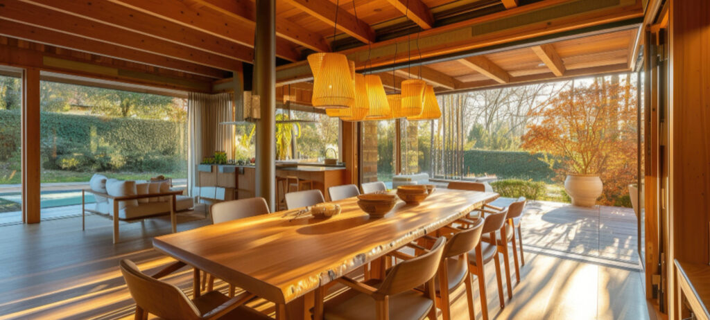 Oak Pergola With Roof Cheshire