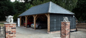 oak framed carports