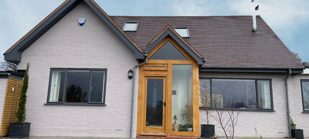 Oak Framed Enclosed Porch