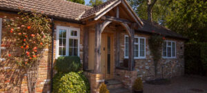 bespoke oak porch